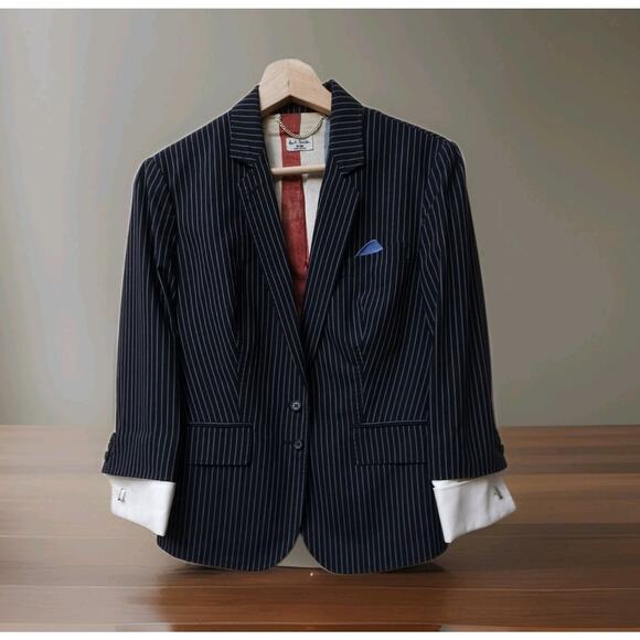 Paul Smith Wool Striped Blazer Italy Size 44